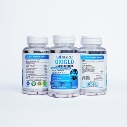 OXIGLO (L-Glutathione 750mg)